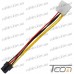 Купить Кабель питания для видеокарт (6pin- PCI-E), длина 15см, Tcom по выгодной цене